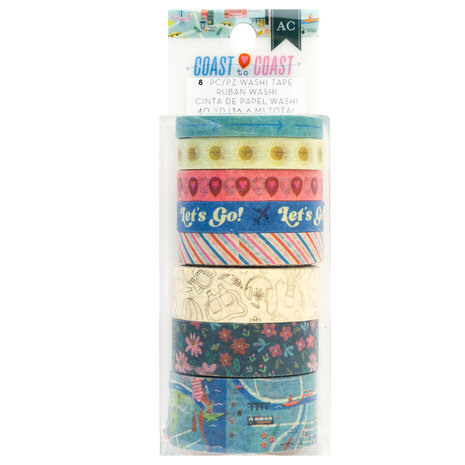 American Crafts Coast-to-Coast Washi Tape Spools (34025935) American Crafts Coast-to-Coast Washi Tape Spools (34025935)