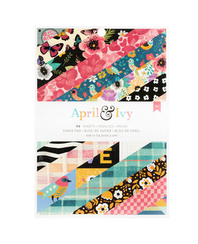 American Crafts April and Ivy 6x8 Inch Paper Pad (34025589) American Crafts April and Ivy 6x8 Inch Paper Pad (34025589)