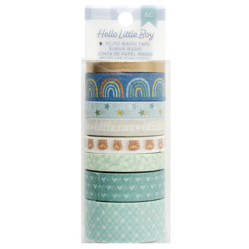 American Crafts Hello Little Boy Washi Tape Spools (34030019) American Crafts Hello Little Boy Washi Tape Spools (34030019)