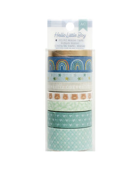 American Crafts Hello Little Boy Washi Tape Spools (34030019) American Crafts Hello Little Boy Washi Tape Spools (34030019)