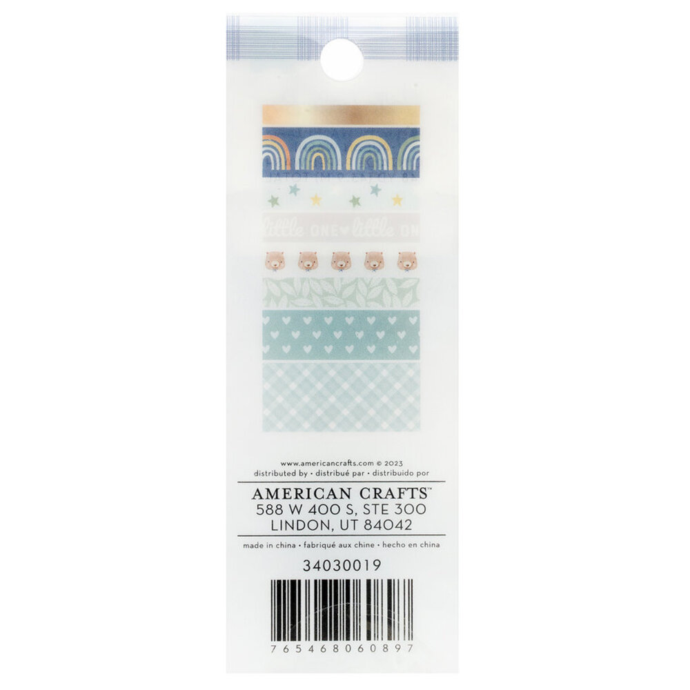 American Crafts Hello Little Boy Washi Tape Spools (34030019) American Crafts Hello Little Boy Washi Tape Spools (34030019)