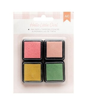 American Crafts Hello Little Girl Ink Pads (34030051)