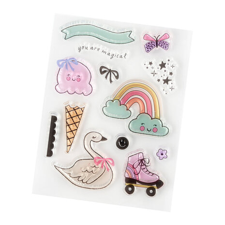 Pebbles Cool Girl Clear Stamps (34027673) Pebbles Cool Girl Clear Stamps (34027673)