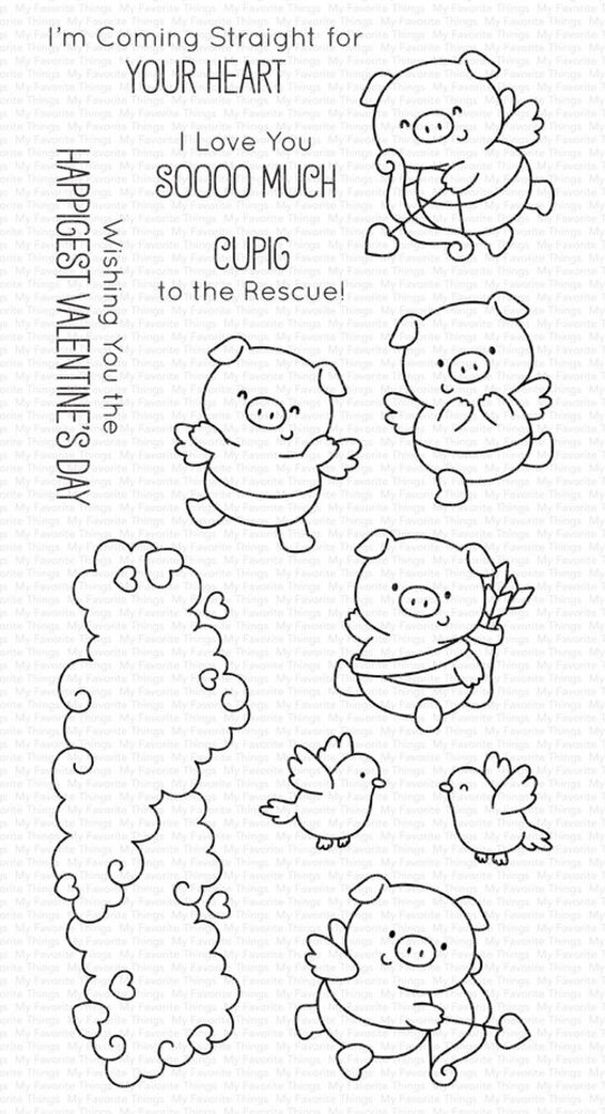 My Favorite Things Cupigs Stamp & Die Duo (DUO-006) My Favorite Things Cupigs Stamp & Die Duo (DUO-006)