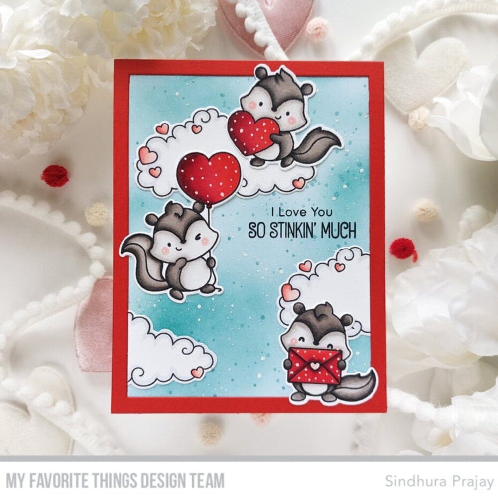 My Favorite Things Scent-sational Skunks Clear Stamps (JB-027)