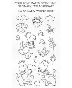 My Favorite Things Darling Dragons Clear Stamps (YUZU-027) My Favorite Things Darling Dragons Clear Stamps (YUZU-027)
