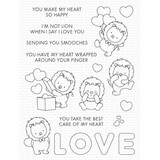 My Favorite Things Lovely Lions Clear Stamps (YUZU-028)