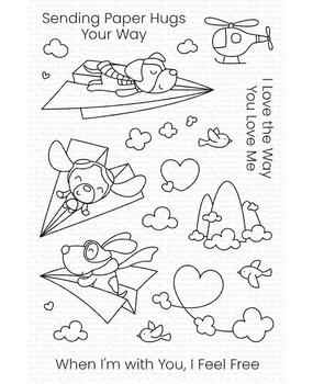 My Favorite Things Paper Planes Clear Stamps (CS-850)