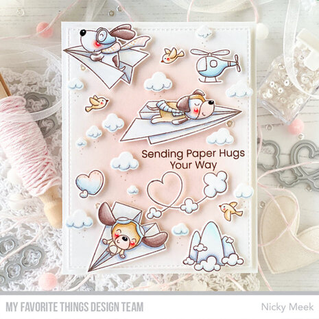 My Favorite Things Paper Planes Clear Stamps (CS-850)