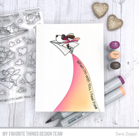 My Favorite Things Paper Planes Clear Stamps (CS-850)