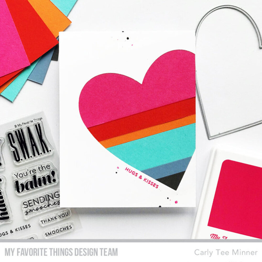 My Favorite Things Smooches Clear Stamps (CS-855)