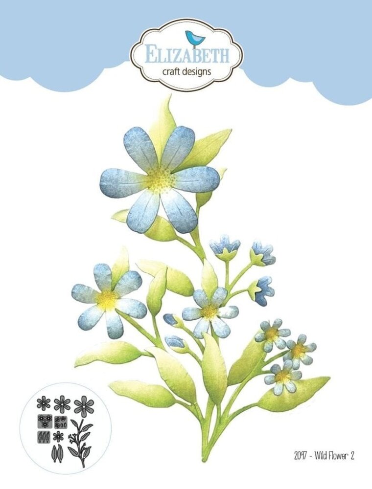 Elizabeth Craft Designs Garden Party Wild Flower 2 Dies (2097) Elizabeth Craft Designs Garden Party Wild Flower 2 Dies (2097)