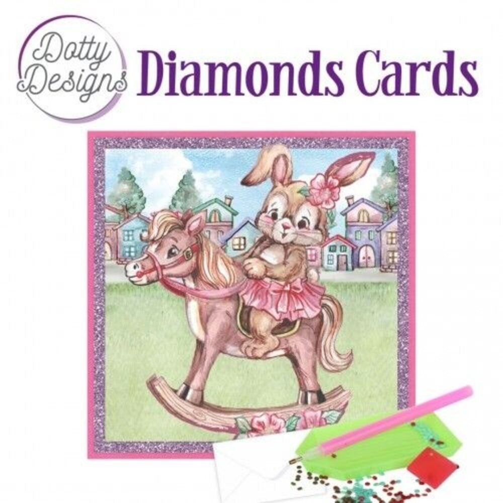 Find It Trading Diamond Cards Set Rocking Horse (DDDC1169) Find It Trading Diamond Cards Set Rocking Horse (DDDC1169)