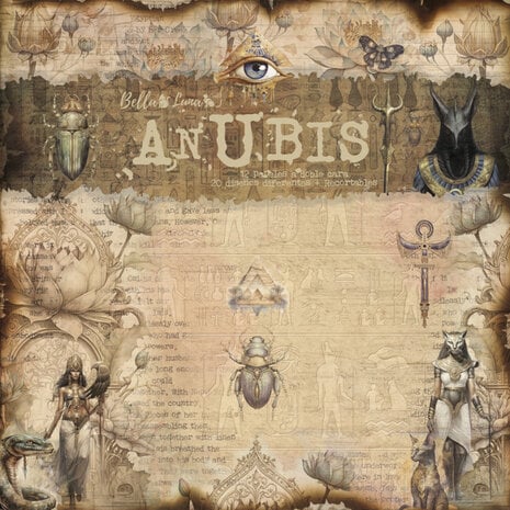 Bella Luna Crafts Anubis 8x8 Inch Collection Pack (BLC-0038/S)