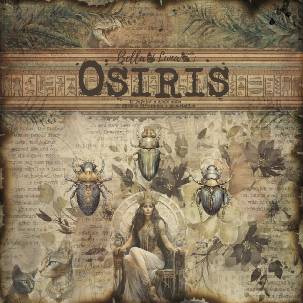 Bella Luna Crafts Osiris 8x8 Inch Collection Pack (BLC-0039/S) Bella Luna Crafts Osiris 8x8 Inch Collection Pack (BLC-0039/S)