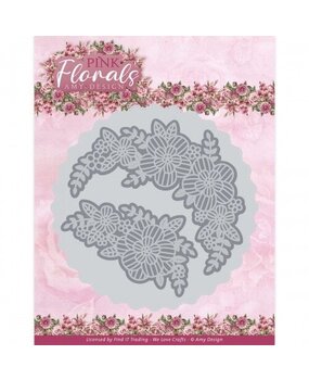 Amy Design Pink Florals Big Floral Circle Dies (ADD10310)