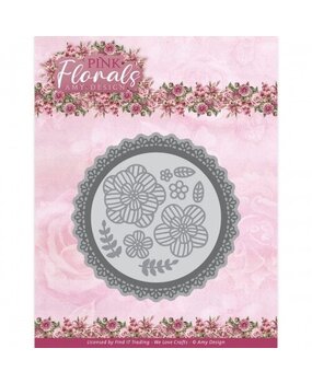 Amy Design Pink Florals Floral Elements Dies (ADD10311)