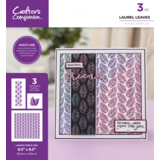 Crafter's Companion Laurel Leaves Multi-Use Stencil Set (CC-STEN-LAULEAV)