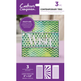 Crafter's Companion Contemporary Trio Multi-Use Stencil Set (CC-STEN-CONTRIO)