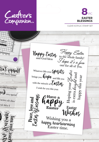Crafter's Companion Easter Blessings Clear Stamps (CC-CA-ST-EABL) Crafter's Companion Easter Blessings Clear Stamps (CC-CA-ST-EABL)