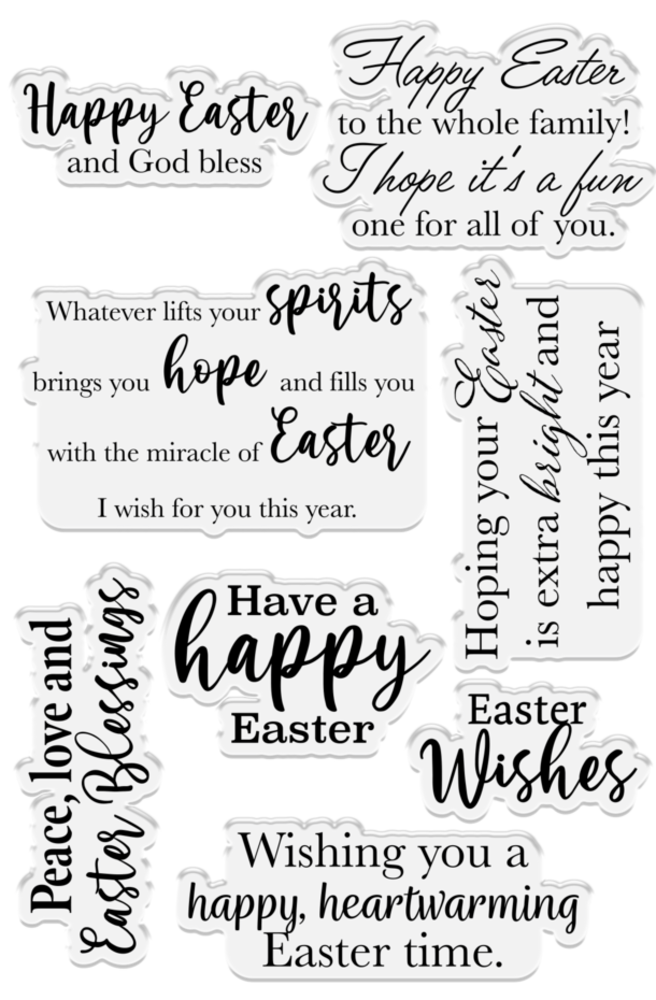 Crafter's Companion Easter Blessings Clear Stamps (CC-CA-ST-EABL) Crafter's Companion Easter Blessings Clear Stamps (CC-CA-ST-EABL)