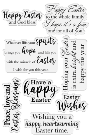 Crafter's Companion Easter Blessings Clear Stamps (CC-CA-ST-EABL) Crafter's Companion Easter Blessings Clear Stamps (CC-CA-ST-EABL)