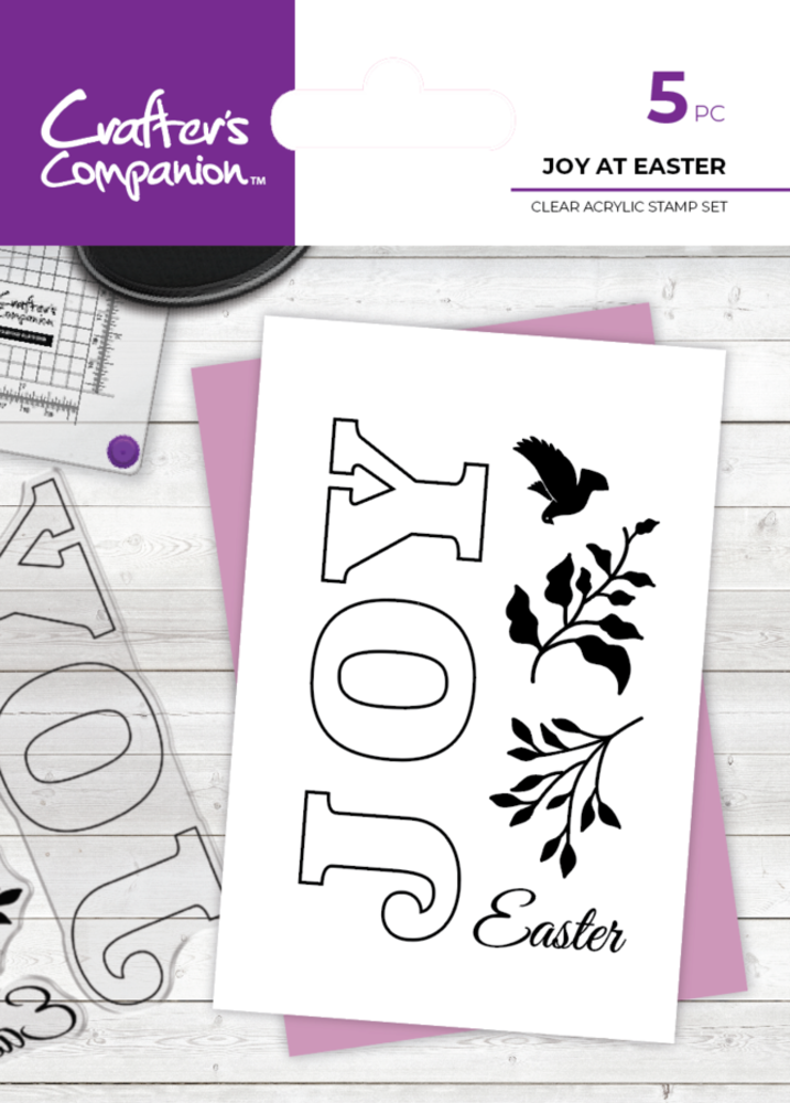 Crafter's Companion Joy At Easter Clear Stamps (CC-CA-ST-JAE)