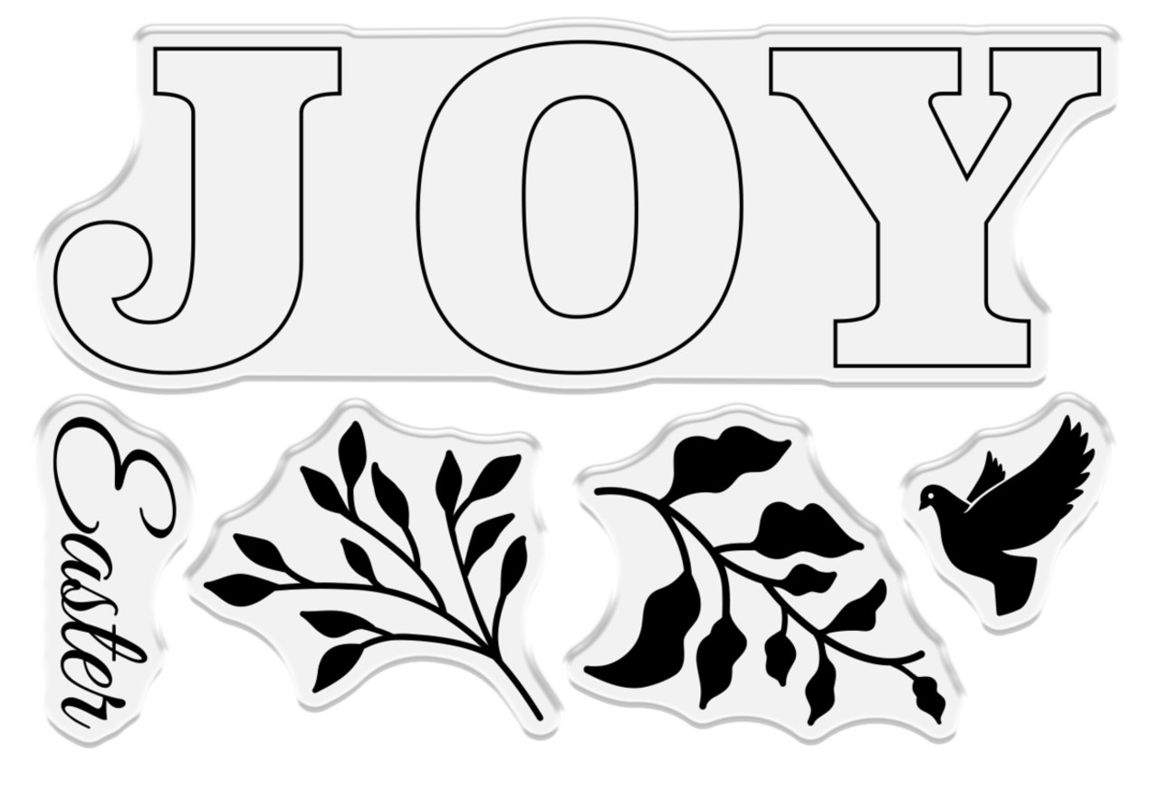 Crafter's Companion Joy At Easter Clear Stamps (CC-CA-ST-JAE)