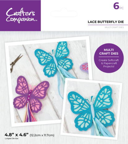 Crafter's Companion Lace Butterfly Multi Craft Dies (CC-MCD-LBUT)