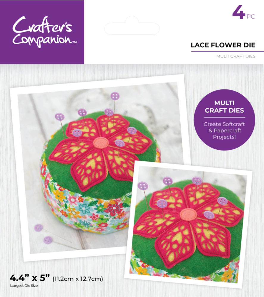 Crafter's Companion Lace Flower Multi Craft Dies (CC-MCD-LFLO)