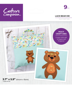 Crafter's Companion Lace Bear Multi Craft Dies (CC-MCD-LBEA)