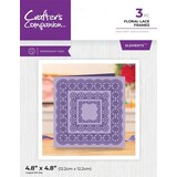 Crafter's Companion Floral Lace Frames Elements Dies (GEM-MD-ELE-FLLF)