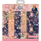 Crafter's Companion Floral Elegance 8x8 Inch Vellum Pad (S-FE-VELPAD8)