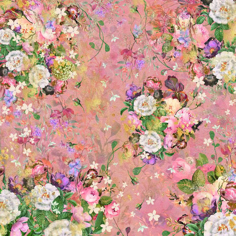 Crafter's Companion Floral Elegance 8x8 Inch Vellum Pad (S-FE-VELPAD8) Crafter's Companion Floral Elegance 8x8 Inch Vellum Pad (S-FE-VELPAD8)