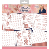 Crafter's Companion Floral Elegance 8x8 Inch Foil Transfers (S-FE-FOILTR8)