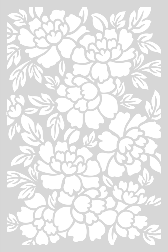 Crafter's Companion Floral Elegance Stencil Perfect Peonies (S-FE-STEN4-PEPE) Crafter's Companion Floral Elegance Stencil Perfect Peonies (S-FE-STEN4-PEPE)