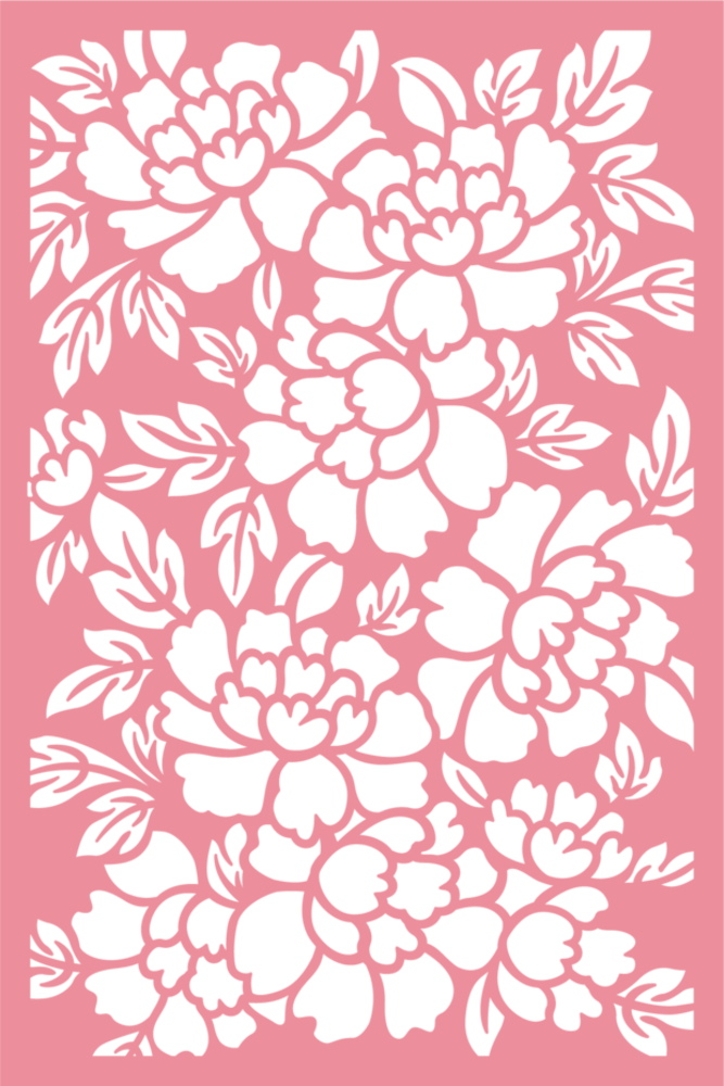 Crafter's Companion Floral Elegance Stencil Perfect Peonies (S-FE-STEN4-PEPE) Crafter's Companion Floral Elegance Stencil Perfect Peonies (S-FE-STEN4-PEPE)