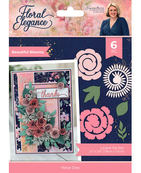 Crafter's Companion Floral Elegance Beautiful Blooms Die (S-FE-MD-BEBO) Crafter's Companion Floral Elegance Beautiful Blooms Die (S-FE-MD-BEBO)