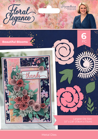 Crafter's Companion Floral Elegance Beautiful Blooms Die (S-FE-MD-BEBO) Crafter's Companion Floral Elegance Beautiful Blooms Die (S-FE-MD-BEBO)