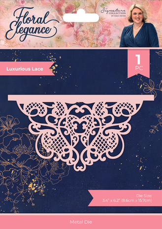 Crafter's Companion Floral Elegance Luxurious Lace Die (S-FE-MD-LULA) Crafter's Companion Floral Elegance Luxurious Lace Die (S-FE-MD-LULA)