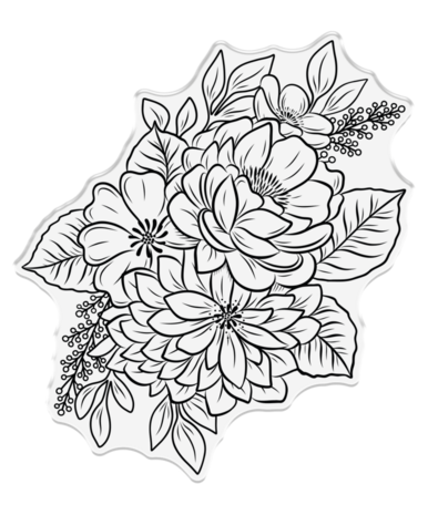 Crafter's Companion Floral Elegance Stamp & Die Spring Bouquet (S-FE-STD-SPBO)