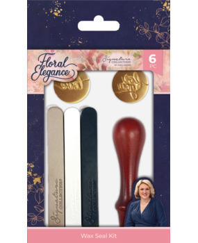 Crafter's Companion Floral Elegance Wax Seal Kit (S-FE-WAXKIT) Crafter's Companion Floral Elegance Wax Seal Kit (S-FE-WAXKIT)
