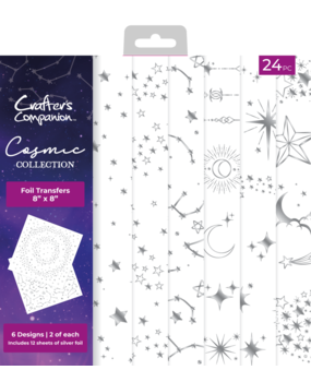 Crafter's Companion Cosmic Collection 8x8 Inch Foil Transfers (COS-FOILTR8)