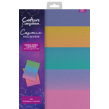 Crafter's Companion Cosmic Collection A4 Ombre Glitter Card Pack (COS-OMBGLIT-A4)