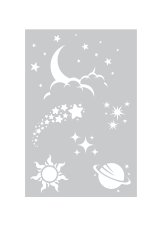 Crafter's Companion Cosmic Collection Stencil Starry Night (COS-STEN-STNI) Crafter's Companion Cosmic Collection Stencil Starry Night (COS-STEN-STNI)