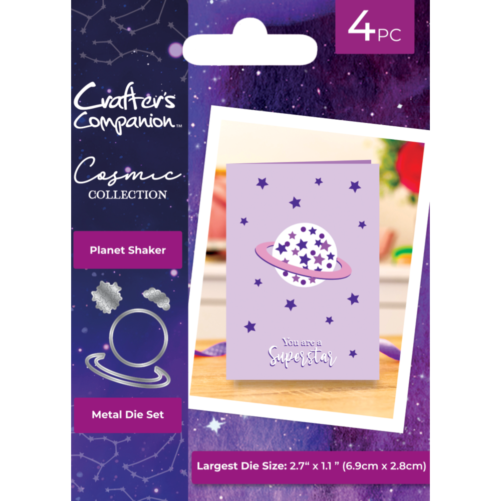 Crafter's Companion Cosmic Collection Planet Shaker Die (COS-MD-PLSH ...