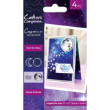 Crafter's Companion Cosmic Collection Stamp & Die Over the Moon (COS-STD-OTM)
