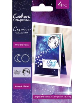 Crafter's Companion Cosmic Collection Stamp & Die Over the Moon (COS-STD-OTM) Crafter's Companion Cosmic Collection Stamp & Die Over the Moon (COS-STD-OTM)