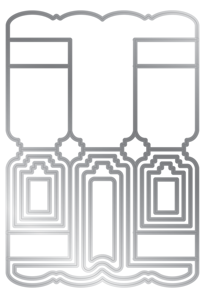 Gemini Grand Centre Stepper Card Create-a-Card Dies (GEM-MD-CAD-GCSC)
