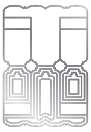 Gemini Grand Centre Stepper Card Create-a-Card Dies (GEM-MD-CAD-GCSC)